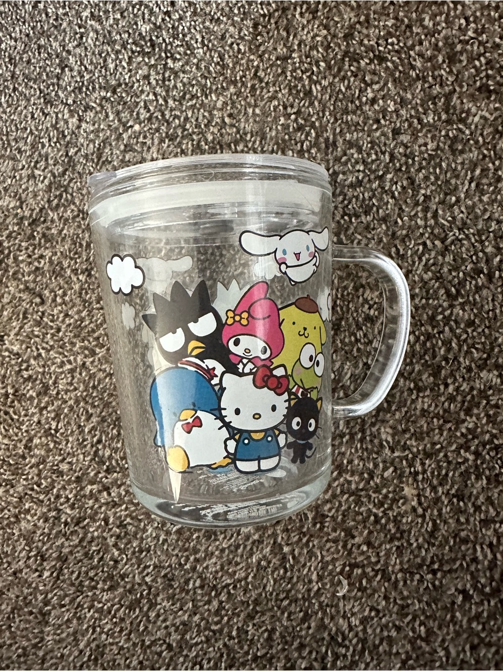 Sanrio Hello Kitty Clear Character Travel Mug - Multicolor